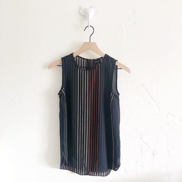 Who What Wear Tops - NWOT Striped Sleeveless Tank by Who What Wear